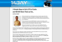 3 Simple Steps to Eat LOTS of Carbs and NEVER Store Them as Fat… 3 Simple Steps to Eat LOTS of Carbs and NEVER Store Them as Fat...