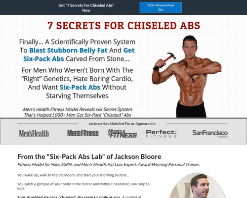 7 Secrets For Chiseled Abs 7 Secrets For Chiseled Abs