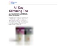 NEW All Day Slimming Tea – Top Affs Make Over $4 EPC & $180/ Sale All Slimming Herbs Homepage CLICKBANK