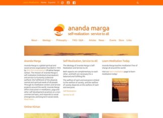 Ananda Marga: Meditation, Yoga and Social Service – Self-Realization and Service to All Ananda Marga: Meditation, Yoga and Social Service – Self-Realization and Service to All