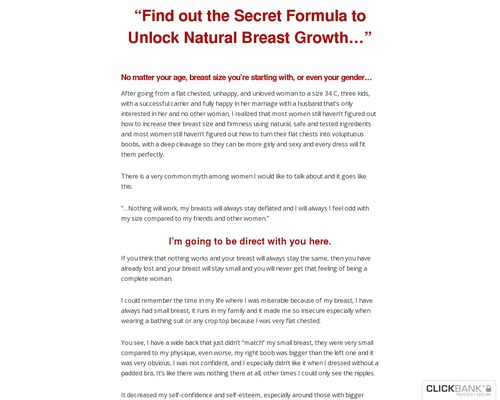 Bigger Breast Formula e-Book – BiggerBreastFormula.com Bigger Breast Formula e-Book - BiggerBreastFormula.com