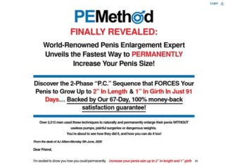 Get a Larger Penis with PEMethod – The #1 Rated Penis Exercise Program Get a Larger Penis with PEMethod - The #1 Rated Penis Exercise Program