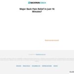 How I Finally Relieved My Back Pain After 10 Years… How I Finally Relieved My Back Pain After 10 Years…
