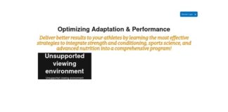 Optimizing Adaptation and Performance