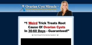 Ovarian Cyst Miracle (tm): *$39/Sale! Top Ovarian Cysts Site on CB!