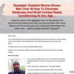 Revealed: Disabled Marine Shows Men Over 40 How To Eliminate Weakness And Build Combat Ready Conditioning At Any Age… Revealed: Disabled Marine Shows Men Over 40 How To Eliminate Weakness And Build Combat Ready Conditioning At Any Age…
