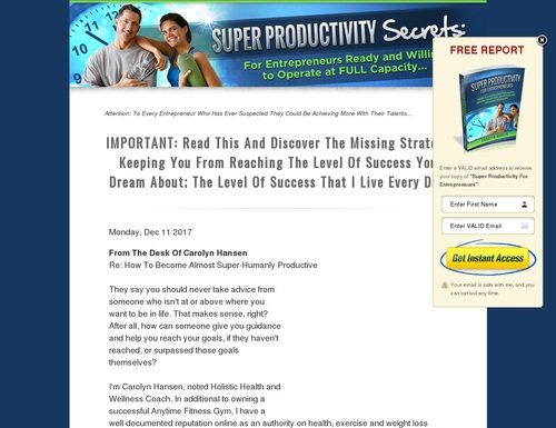 Super Productivity Secrets: For Entrepreneurs Ready And Willing To Operate At FULL Capacity Super Productivity Secrets: For Entrepreneurs Ready And Willing To Operate At FULL Capacity