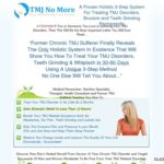 TMJ No More™ – Stop TMJ, Bruxism and Teeth Grinding Holistically TMJ No More™ - Stop TMJ, Bruxism and Teeth Grinding Holistically