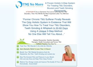 TMJ No More™ – Stop TMJ, Bruxism and Teeth Grinding Holistically TMJ No More™ - Stop TMJ, Bruxism and Teeth Grinding Holistically