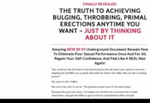 The ED Bible – Naturally Put An End To Erectile Dysfunction For Less Than $10 The ED Bible - Naturally Put An End To Erectile Dysfunction For Less Than $10