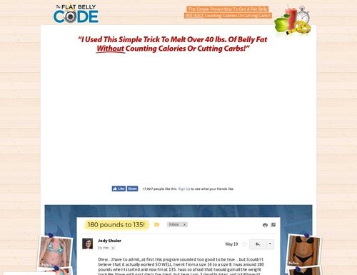 The Flat Belly Code – The Easiest Way To Get A Flat Belly At Any Age The Flat Belly Code - The Easiest Way To Get A Flat Belly At Any Age