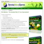 Win More Matches With Ebooks From TennisMindGame.com Win More Matches With Ebooks From TennisMindGame.com