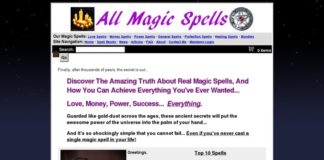 All Magic Spells (TM) : Top Converting Magic Spell eCommerce Store