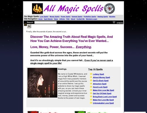 All Magic Spells (TM) : Top Converting Magic Spell eCommerce Store All Magic Spells (TM) : Top Converting Magic Spell eCommerce Store