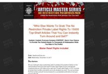 Article Master Series V3 Article Master Series V3