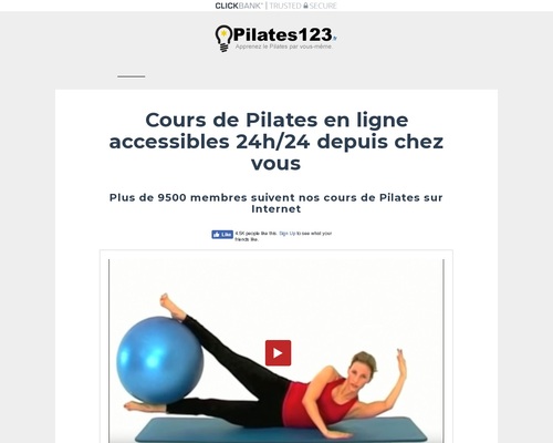 Cours de Pilates en Videos en Francais Cours de Pilates en Videos en Francais