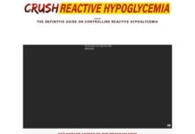 Crush Reactive Hypoglycemia Crush Reactive Hypoglycemia