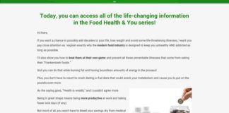 Food, Health & You – Complete Implementation System Food, Health & You - Complete Implementation System