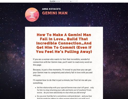Gemini Man Secrets Gemini Man Secrets