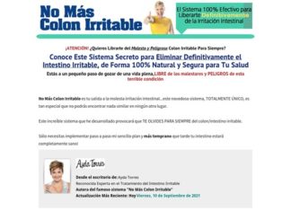 No Mas Colon Irritable. 100% de Comision! Las Mas Altas Conversiones! No Mas Colon Irritable. 100% de Comision! Las Mas Altas Conversiones!
