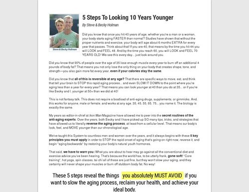 Old School New Body – highest converting written page on CB market Old School New Body - highest converting written page on CB market