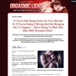 Orgasmic Licks – How To Give Women Sensational Oral Pleasure Orgasmic Licks - How To Give Women Sensational Oral Pleasure