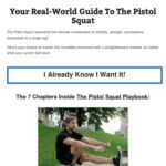 The Pistol Squat Playbook The Pistol Squat Playbook