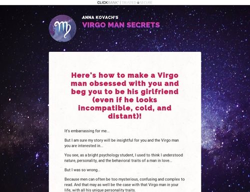 Virgo Man Secrets Virgo Man Secrets